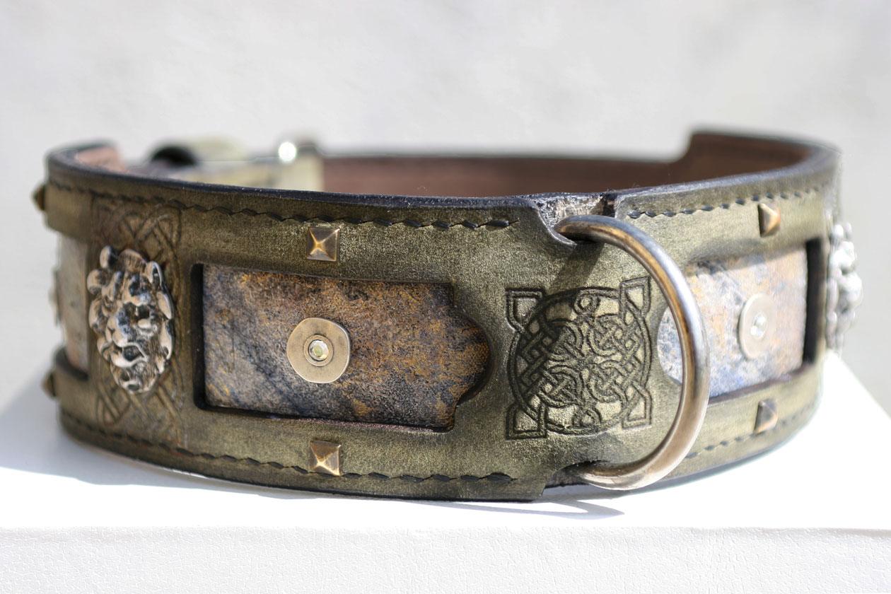 MARGEY Great Dane dog collar Harakhan Kennel